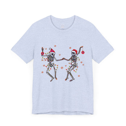 Festive Skeletons Unisex Softstyle T-Shirt