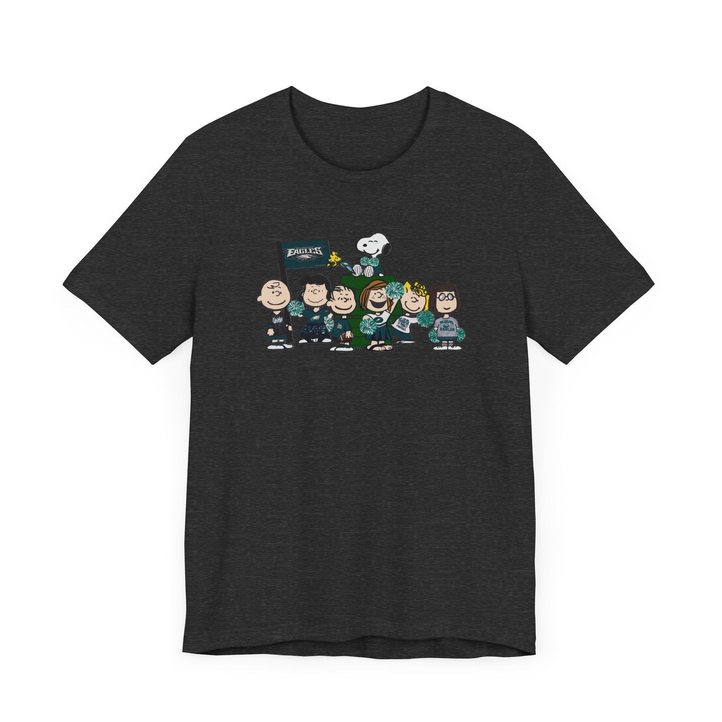 Fun Peanuts Gang Unisex Jersey Tee - Casual, Playful Apparel for Fans