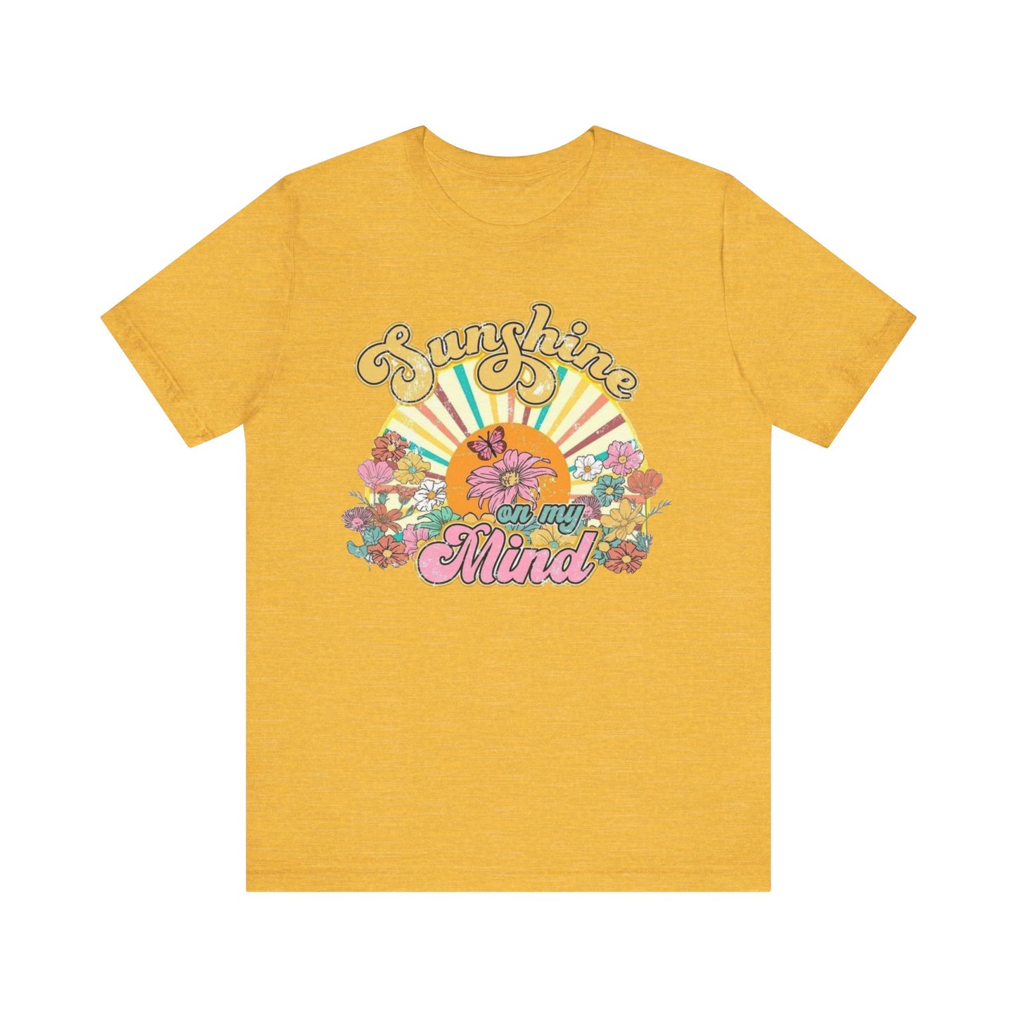 Sunshine on my Mind. Unisex Jersey Short Sleeve Tee