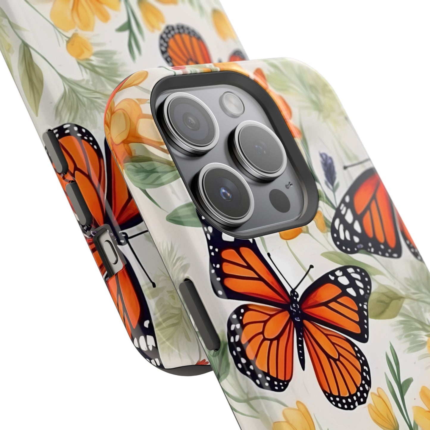 Monarch Butterfly Impact-Resistant Cases