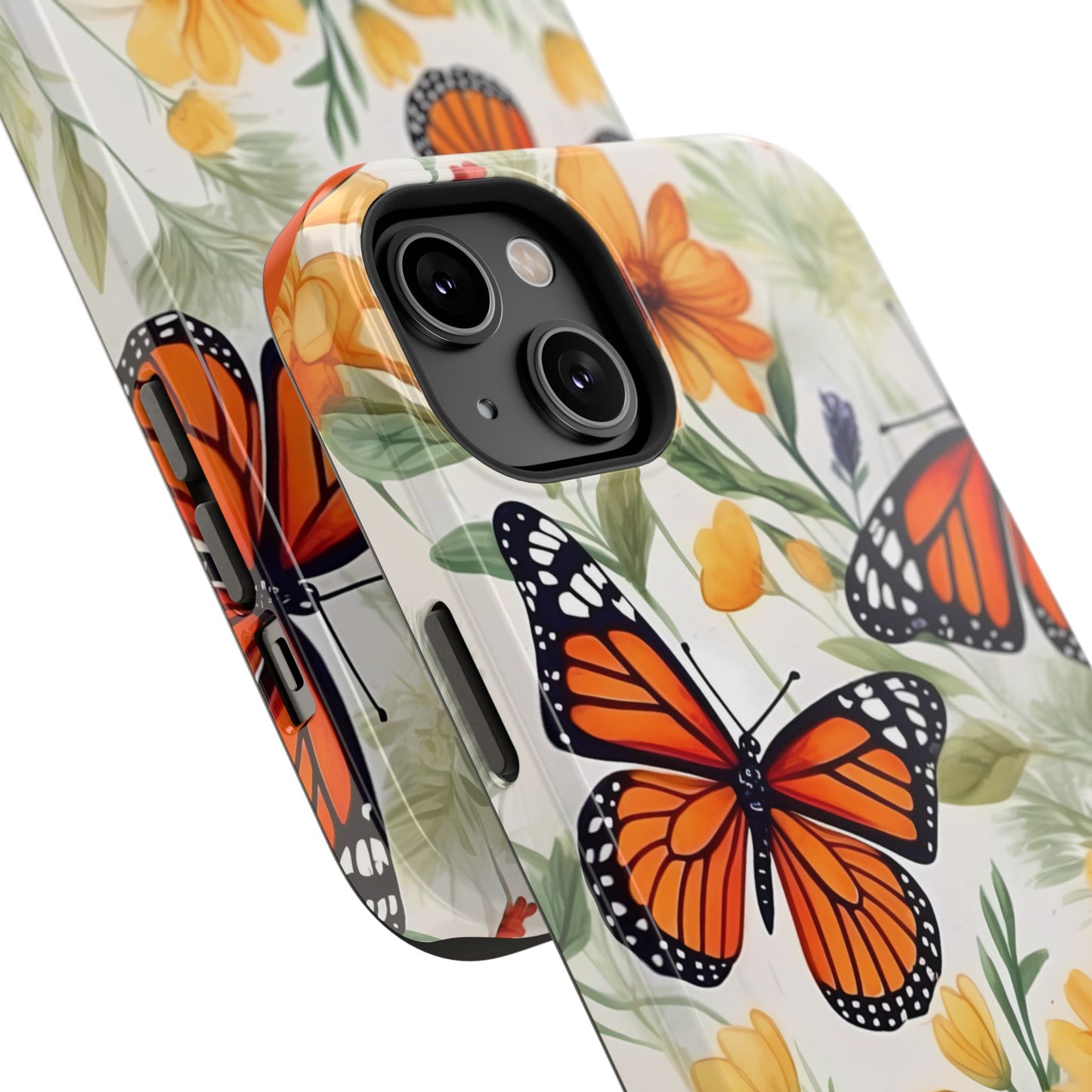 Monarch Butterfly Impact-Resistant Cases
