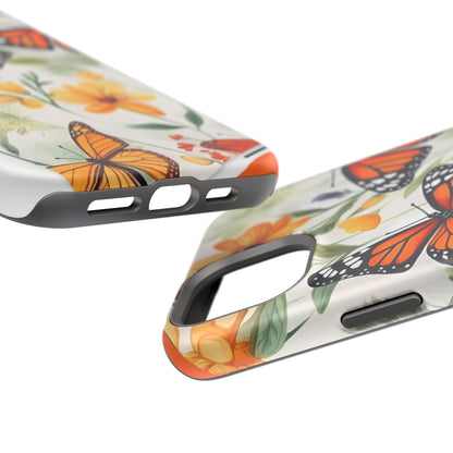 Monarch Butterfly Impact-Resistant Cases