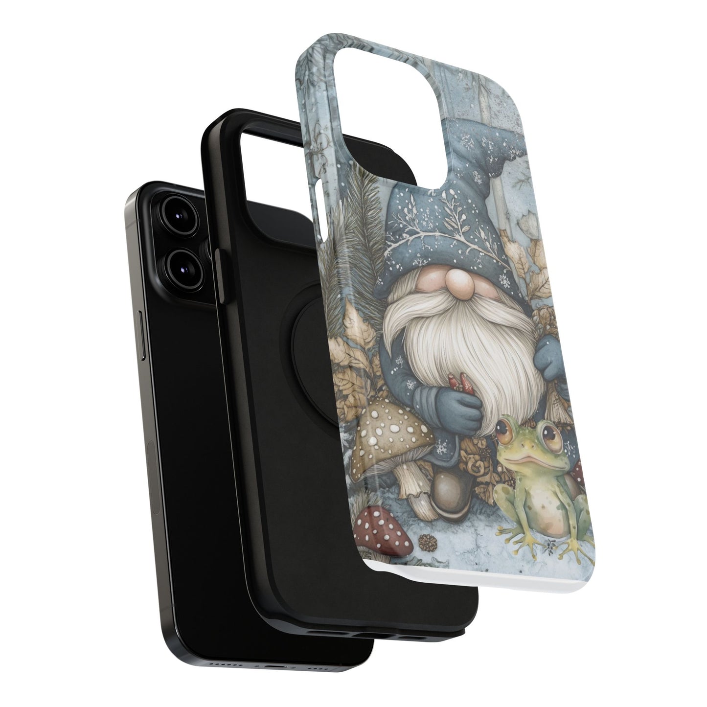 Woodland Gnome & Froggie Impact-Resistant Cases