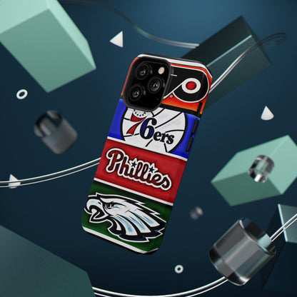Philadelphia Sports Teams Iphone Tough Magnetic Cases