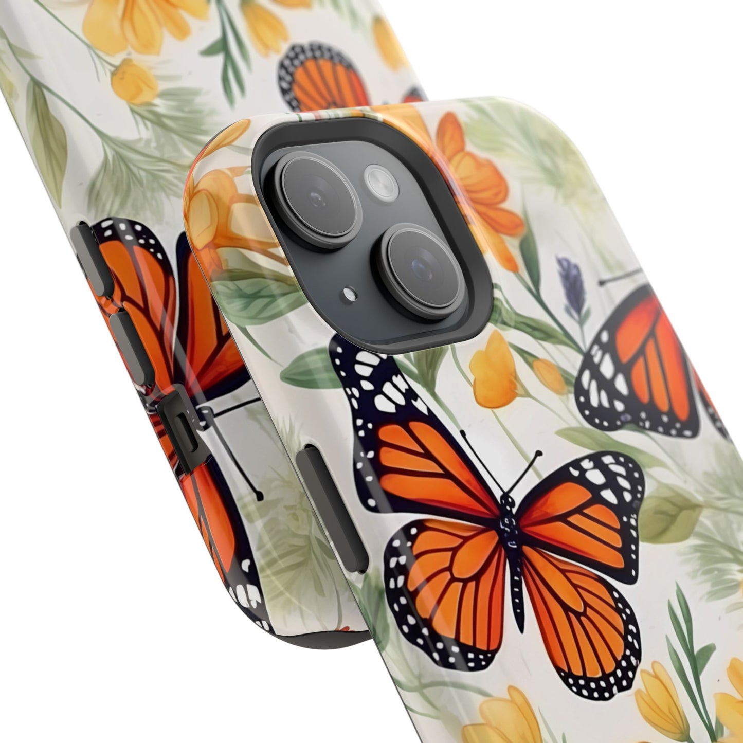 Monarch Butterfly Impact-Resistant Cases