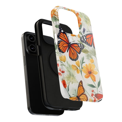 Monarch Butterfly Impact-Resistant Cases