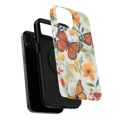 Monarch Butterfly Impact-Resistant Cases