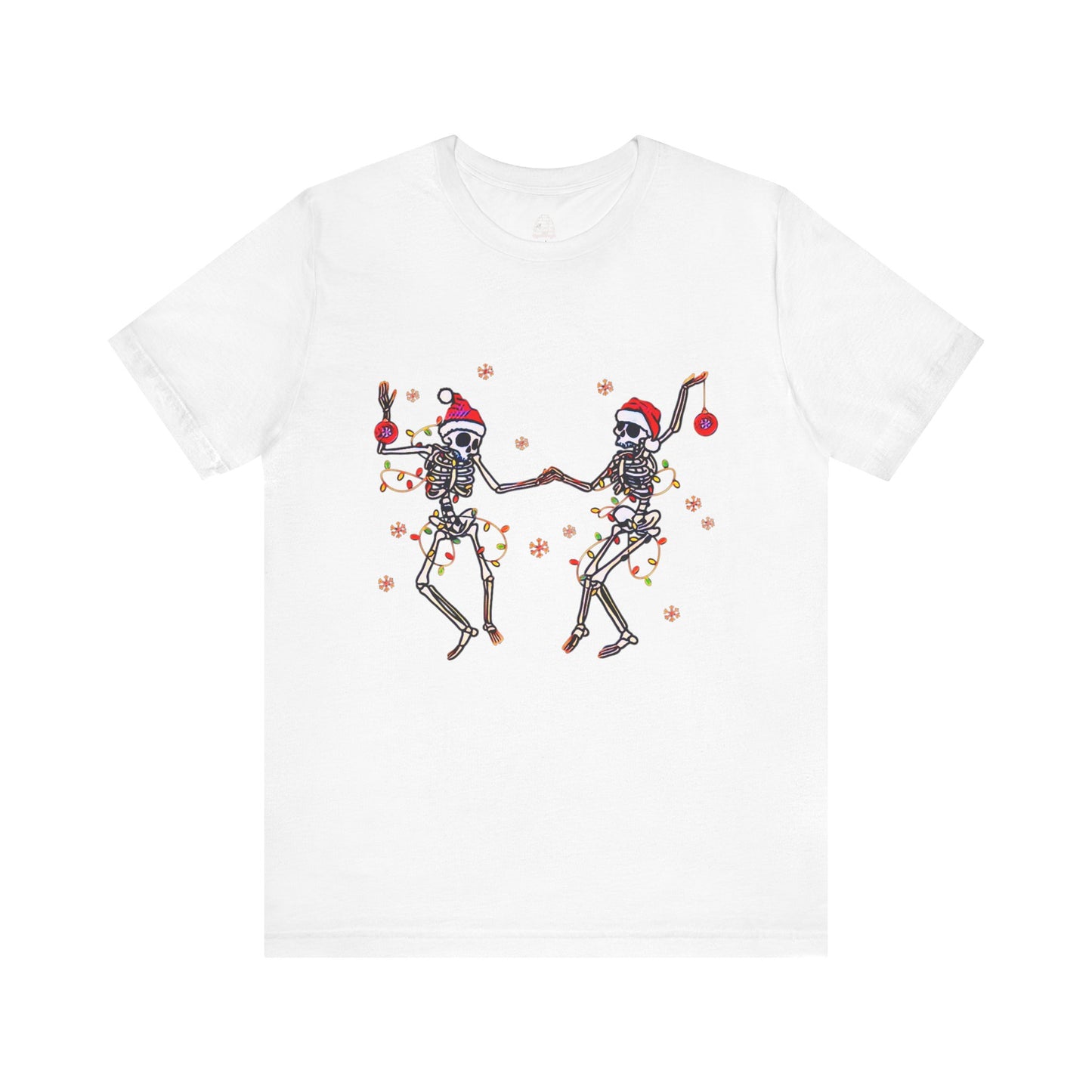 Festive Skeletons Unisex Softstyle T-Shirt