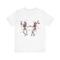 Festive Skeletons Unisex Softstyle T-Shirt