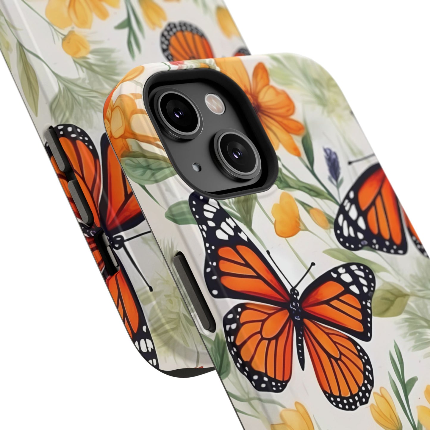 Monarch Butterfly Impact-Resistant Cases