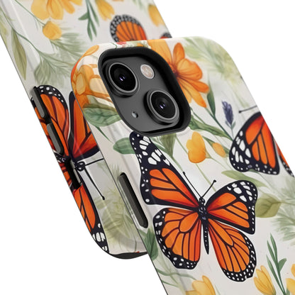 Monarch Butterfly Impact-Resistant Cases