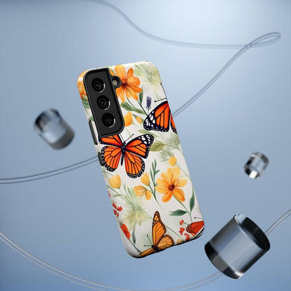 Monarch Butterfly Impact-Resistant Cases