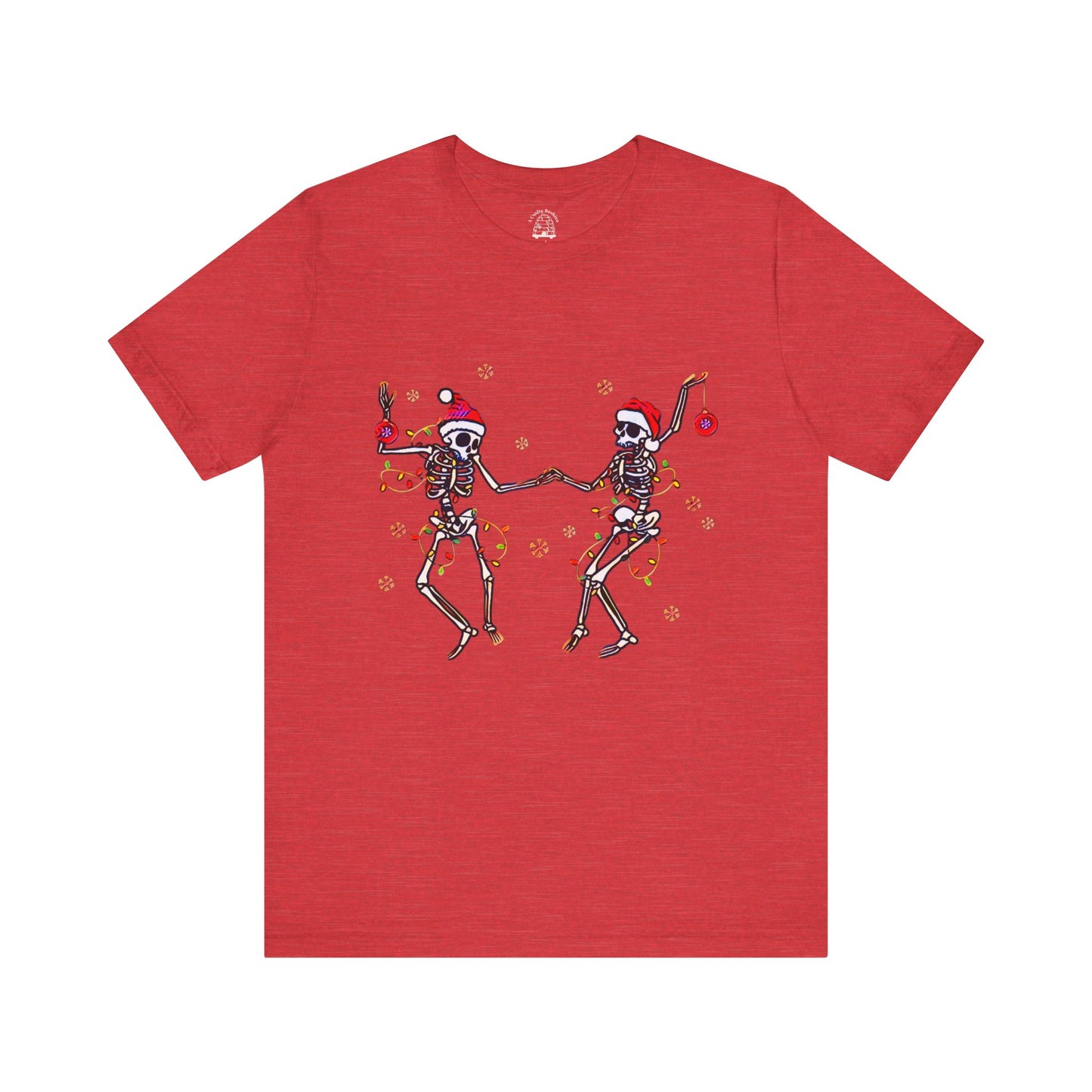 Festive Skeletons Unisex Softstyle T-Shirt