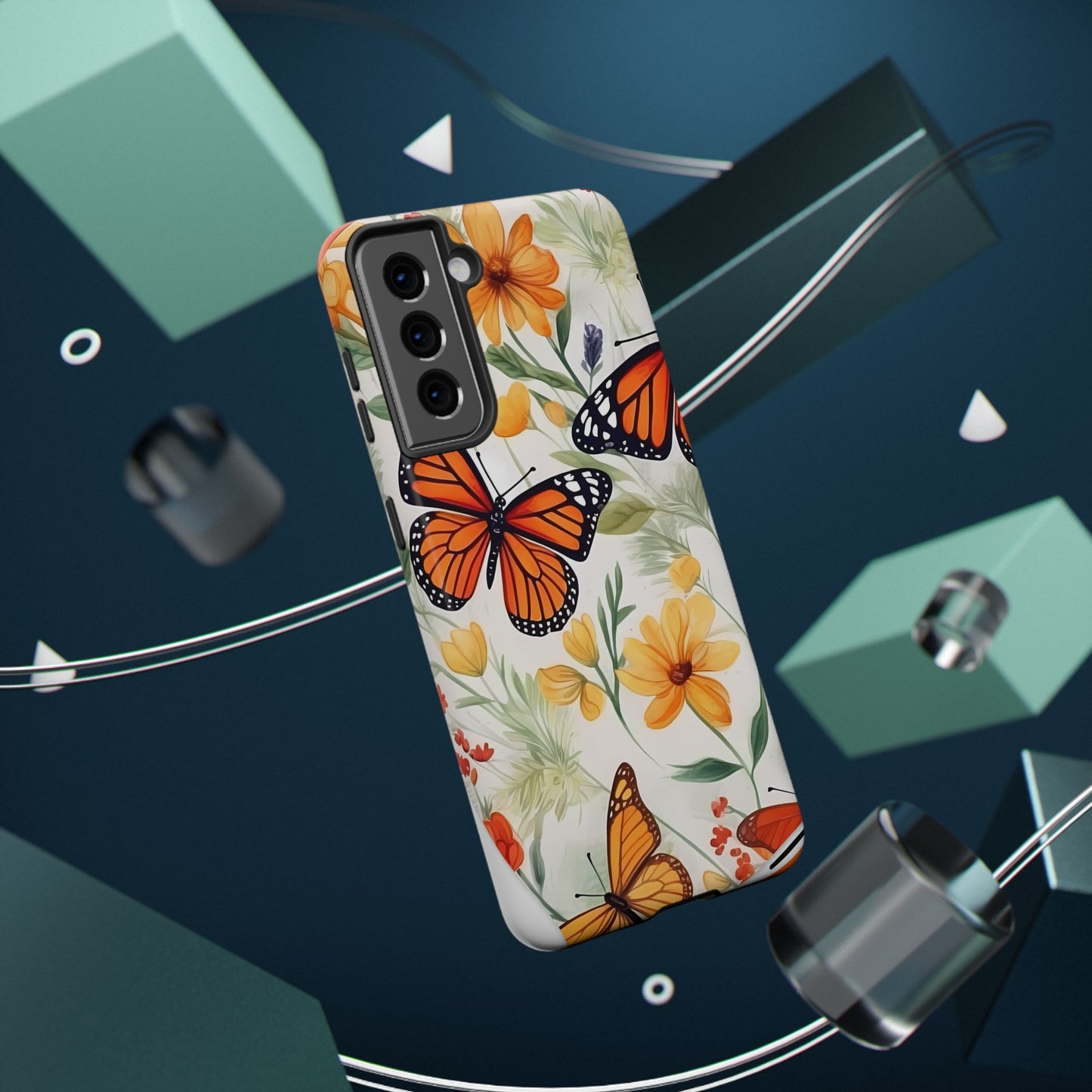 Monarch Butterfly Impact-Resistant Cases