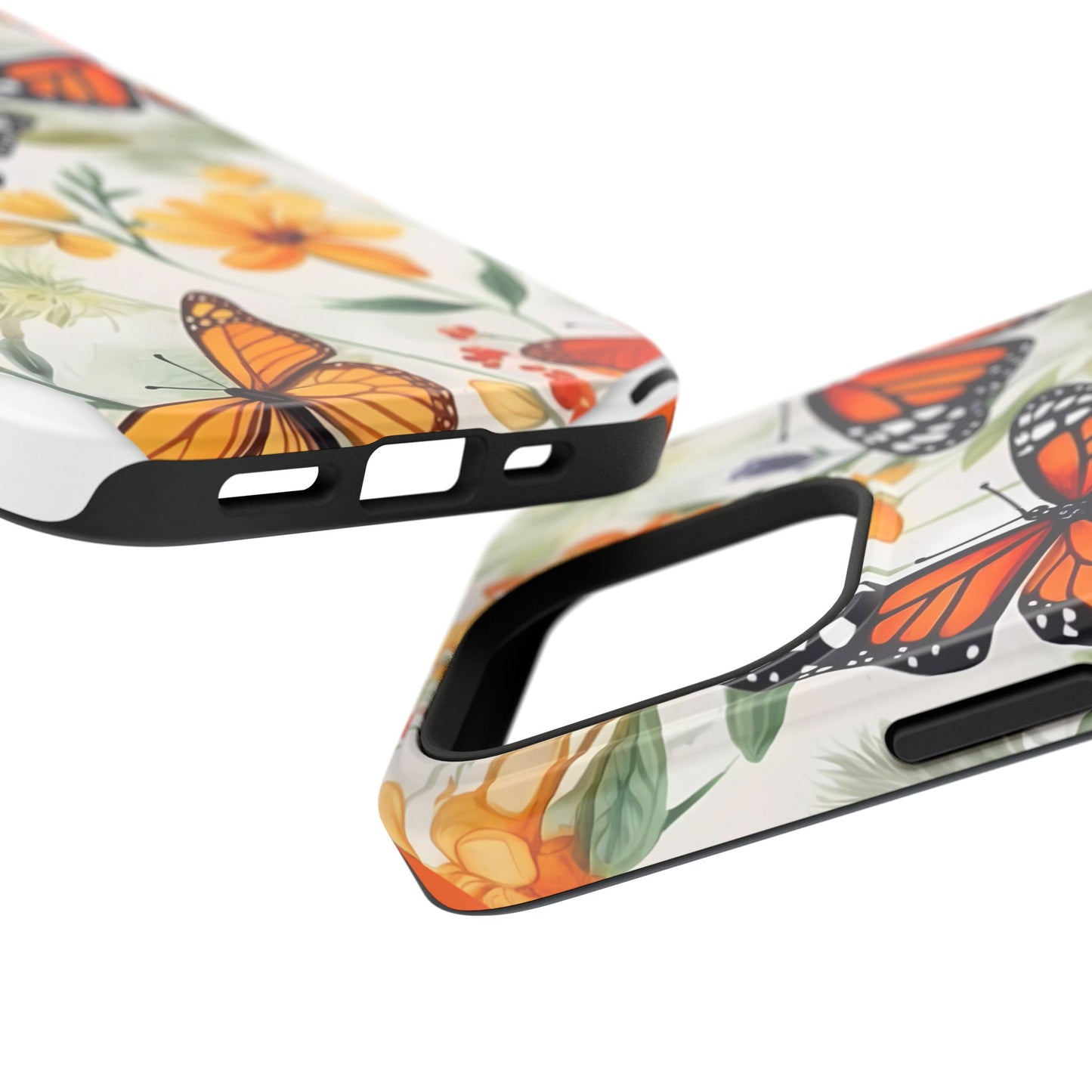 Monarch Butterfly Impact-Resistant Cases