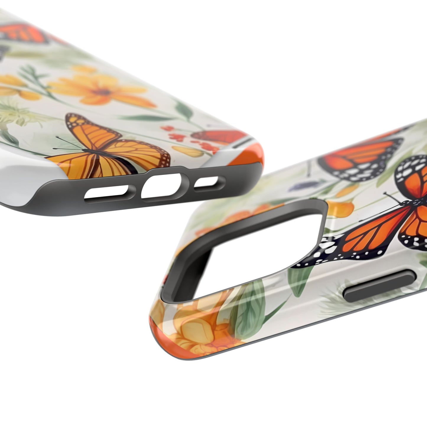 Monarch Butterfly Impact-Resistant Cases