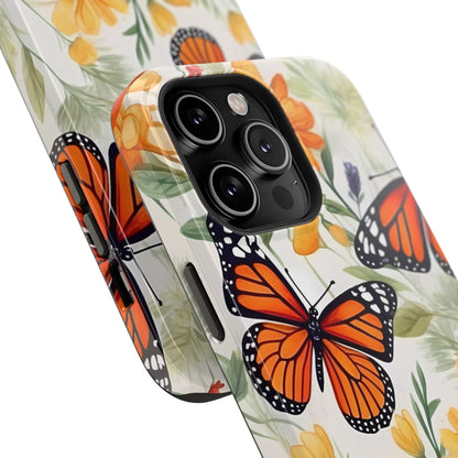 Monarch Butterfly Impact-Resistant Cases
