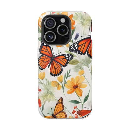 Monarch Butterfly Impact-Resistant Cases