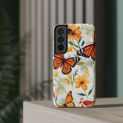 Monarch Butterfly Impact-Resistant Cases