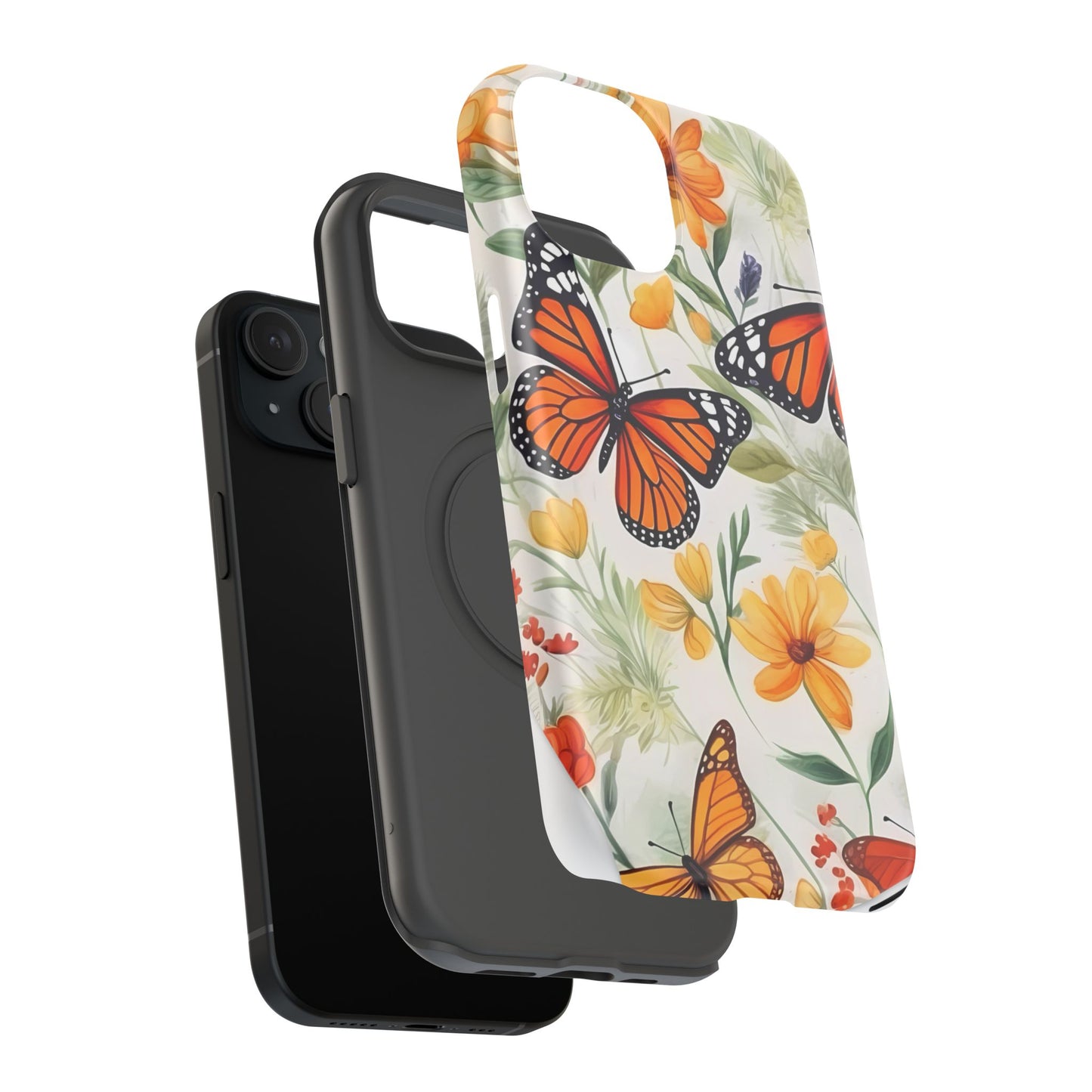 Monarch Butterfly Impact-Resistant Cases
