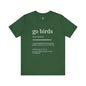 go birds definition. NFL Philadelphia Eagles Unisex Jersey Short Sleeve Tee