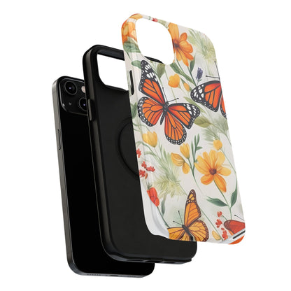 Monarch Butterfly Impact-Resistant Cases