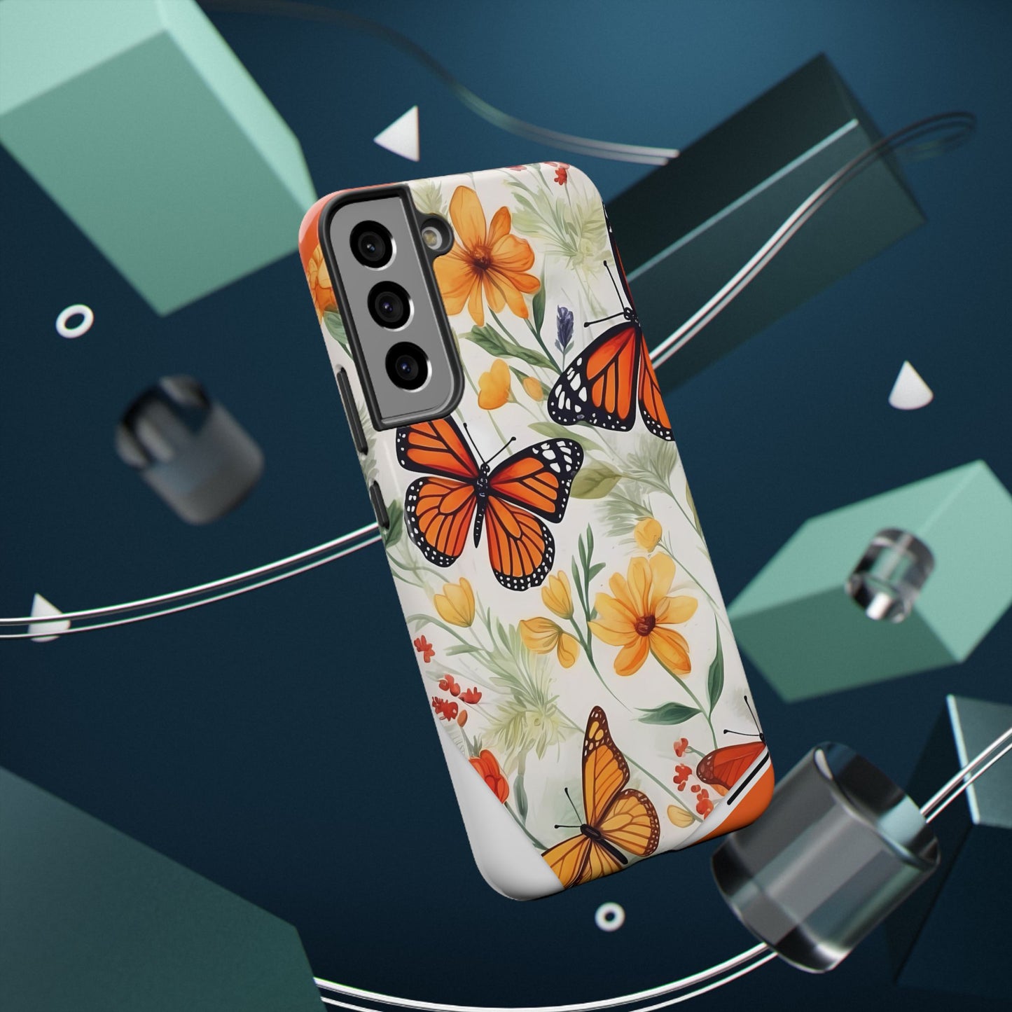 Monarch Butterfly Impact-Resistant Cases