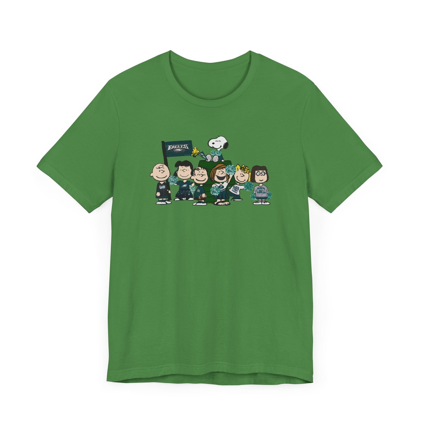 Fun Peanuts Gang Unisex Jersey Tee - Casual, Playful Apparel for Fans