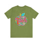Colorful Teacher Appreciation Tee - Short Sleeve Unisex Jersey