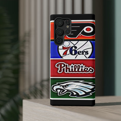 Philadelphia Sports Teams Iphone Tough Magnetic Cases