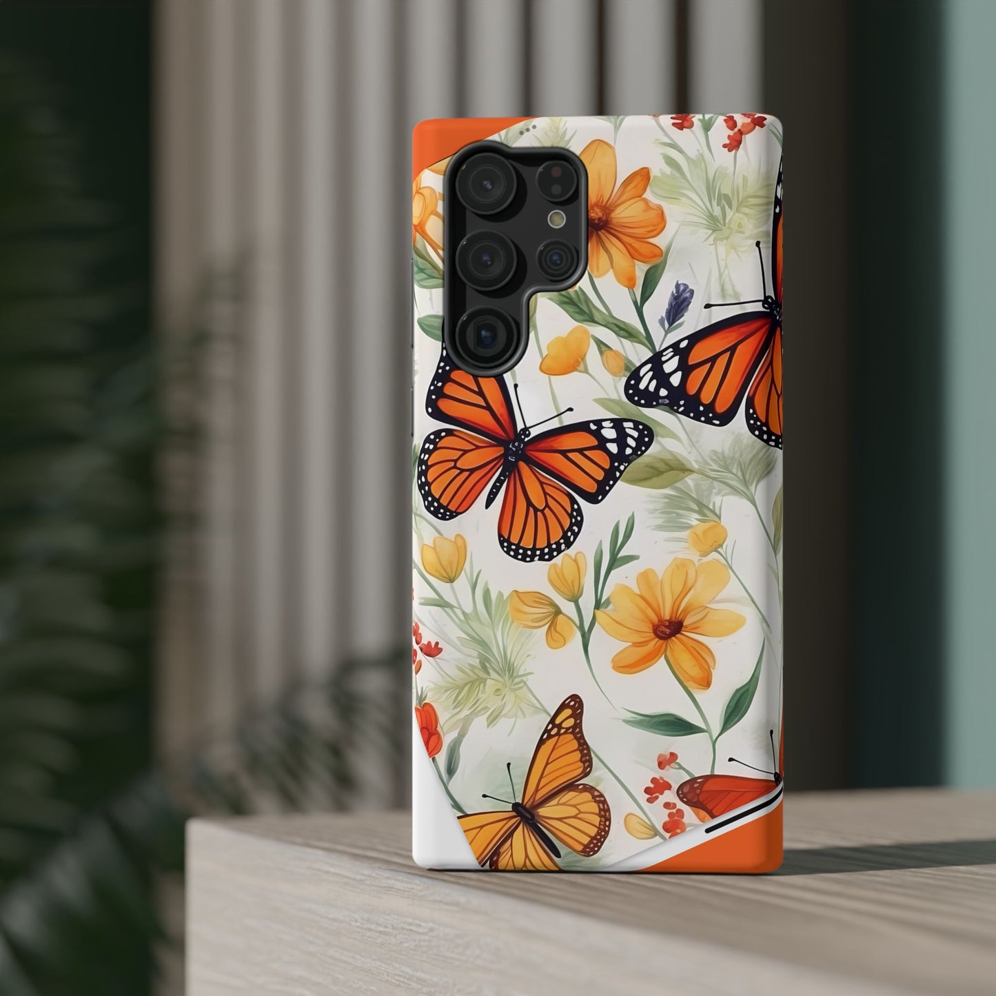 Monarch Butterfly Impact-Resistant Cases