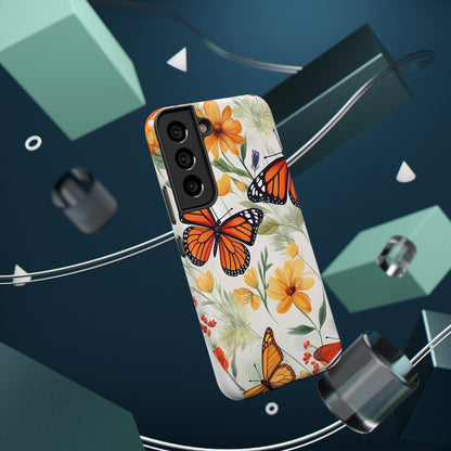 Monarch Butterfly Impact-Resistant Cases