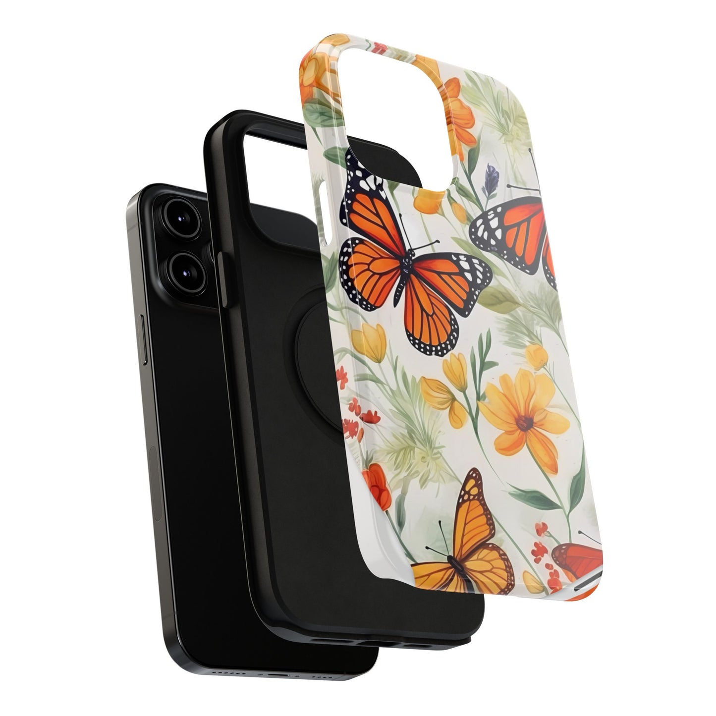 Monarch Butterfly Impact-Resistant Cases