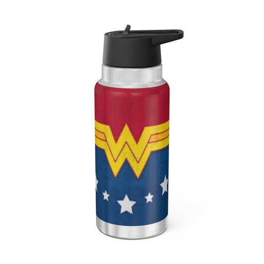 Wonder Woman 32oz Tumbler - Durable Drinkware for Superhero Fans