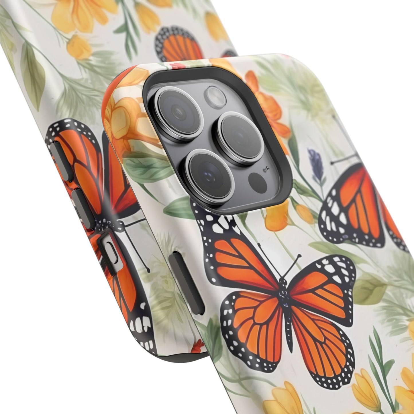 Monarch Butterfly Impact-Resistant Cases