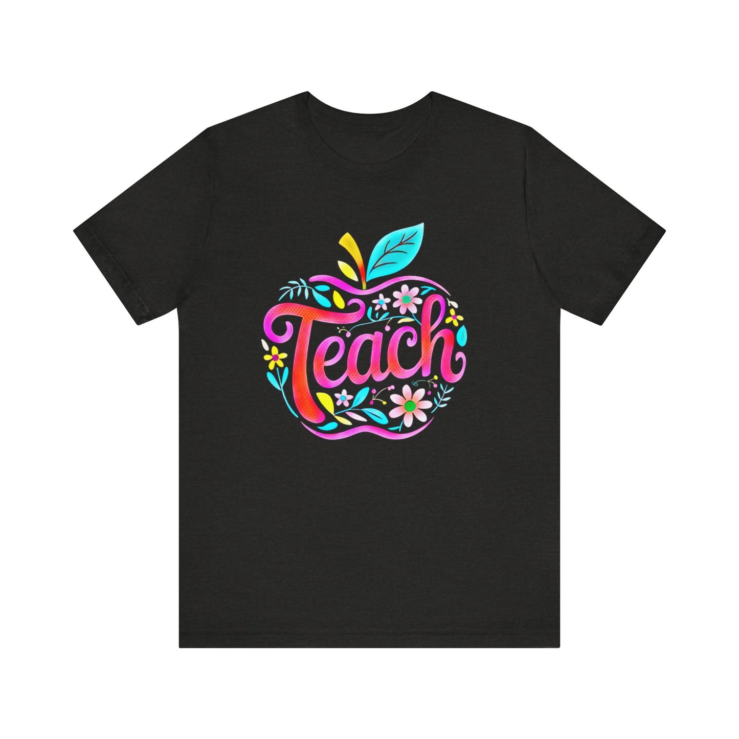 Colorful Teacher Appreciation Tee - Short Sleeve Unisex Jersey