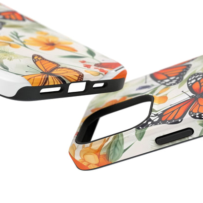 Monarch Butterfly Impact-Resistant Cases