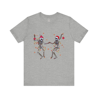 Festive Skeletons Unisex Softstyle T-Shirt