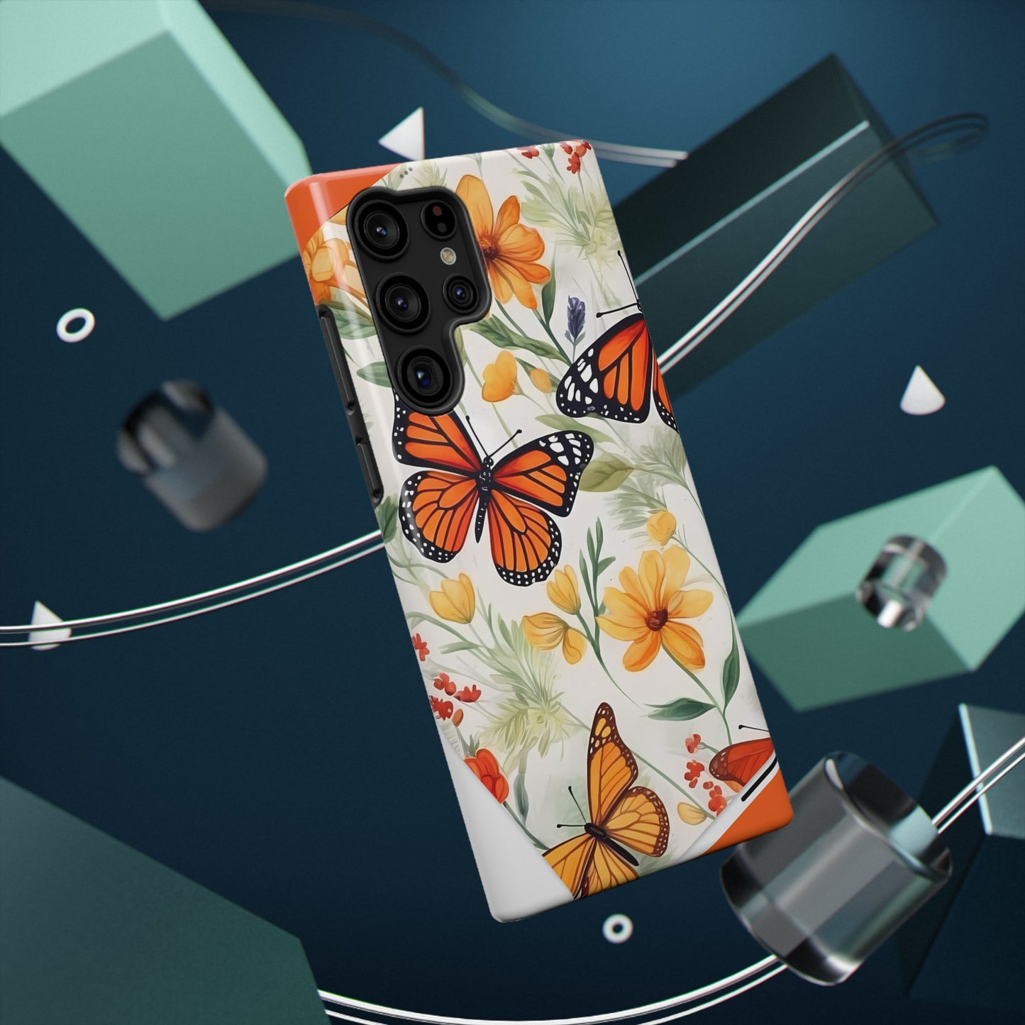 Monarch Butterfly Impact-Resistant Cases