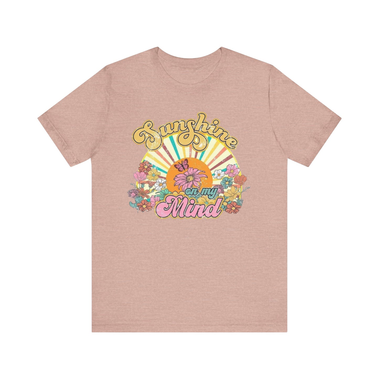 Sunshine on my Mind. Unisex Jersey Short Sleeve Tee