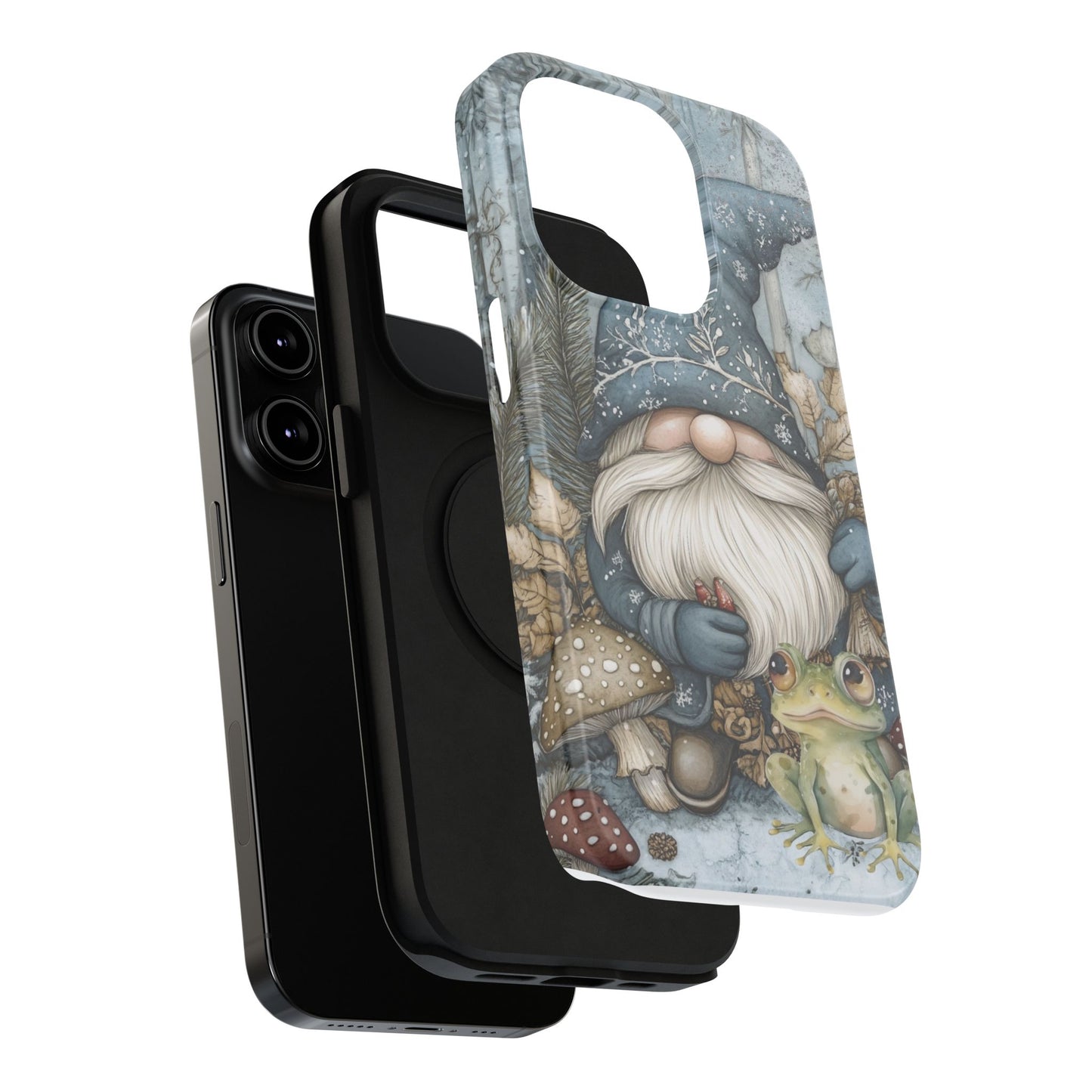 Woodland Gnome & Froggie Impact-Resistant Cases
