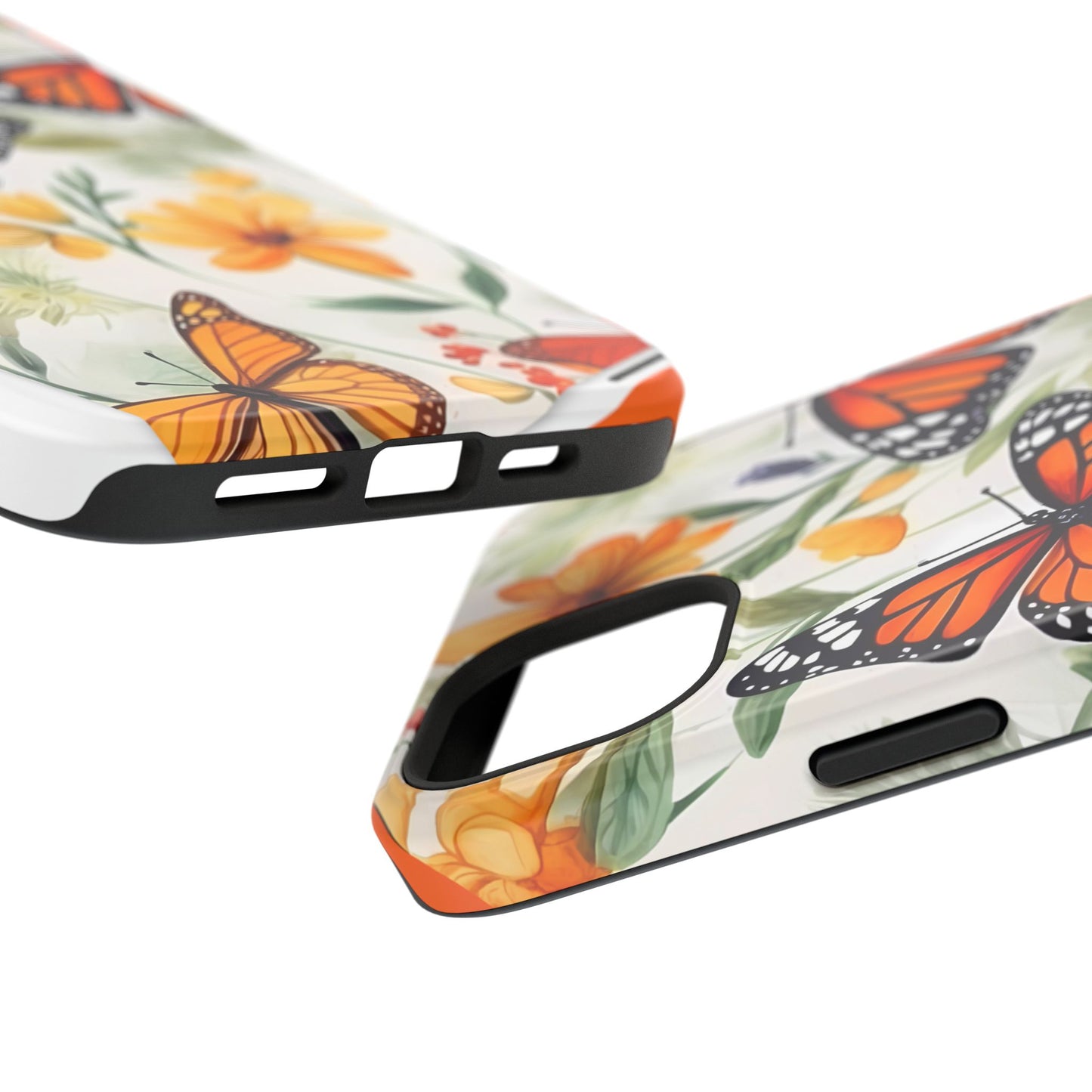 Monarch Butterfly Impact-Resistant Cases
