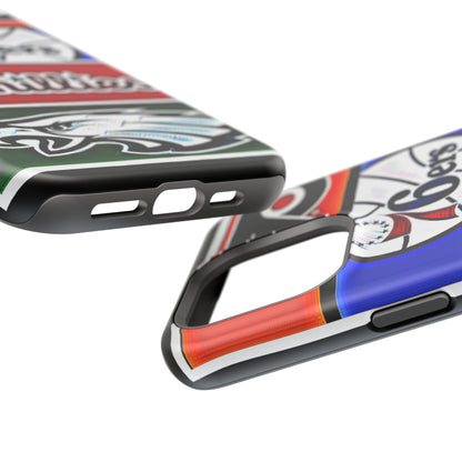 Philadelphia Sports Teams Iphone Tough Magnetic Cases