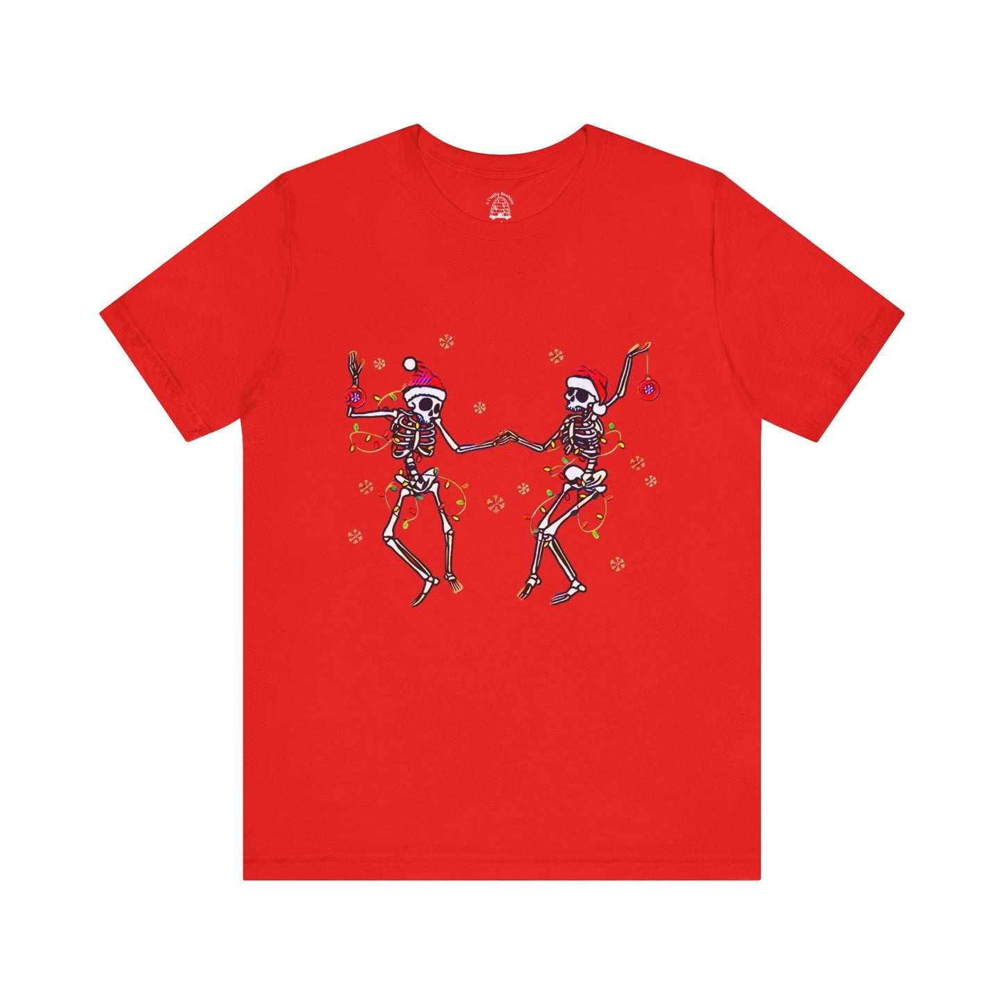 Festive Skeletons Unisex Softstyle T-Shirt