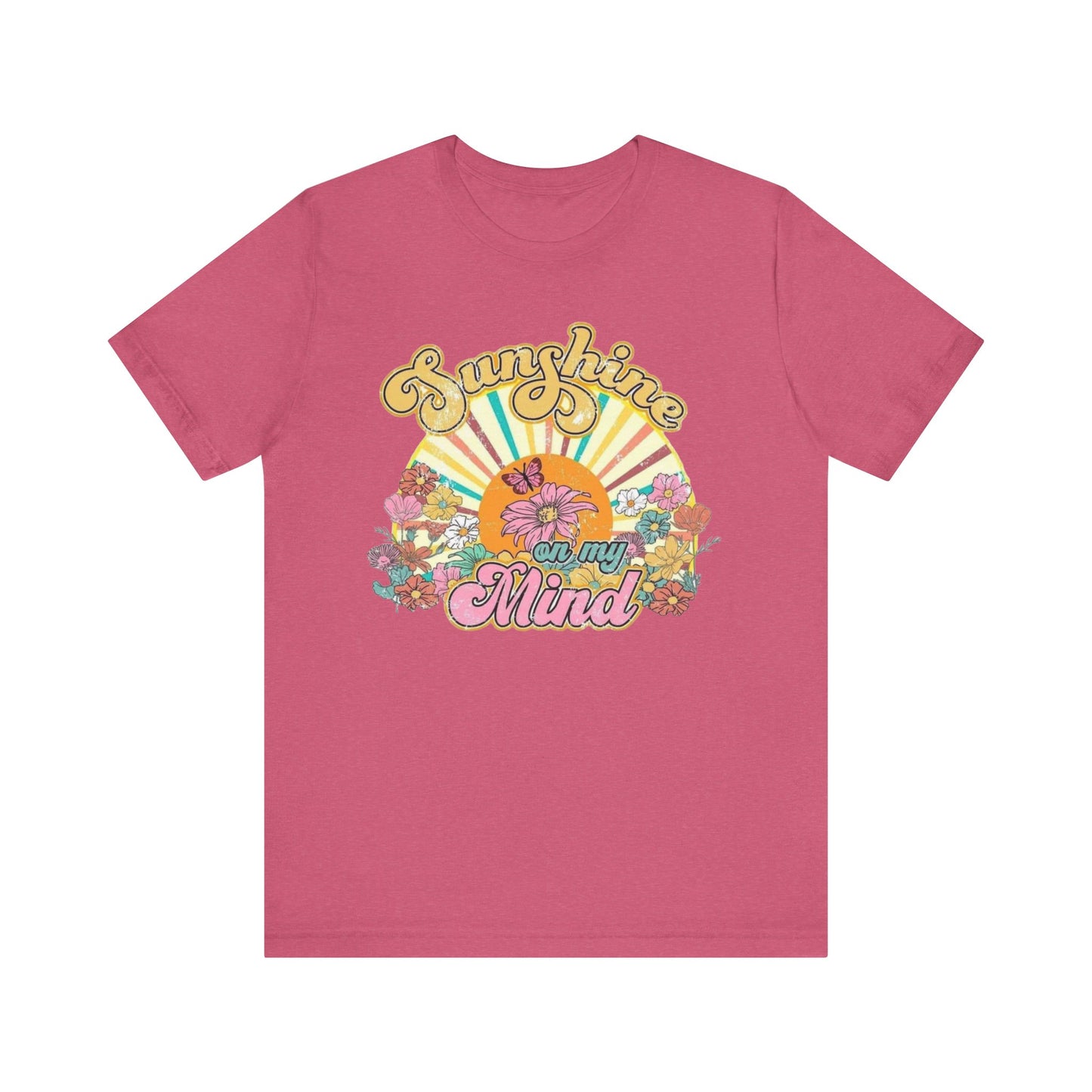 Sunshine on my Mind. Unisex Jersey Short Sleeve Tee