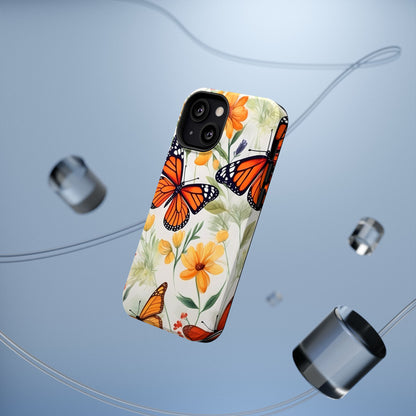 Monarch Butterfly Impact-Resistant Cases