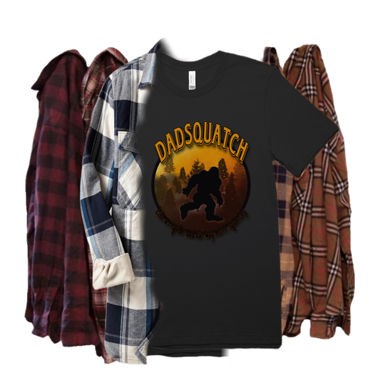 Dad-squatch Unisex Jersey Short Sleeve Tee